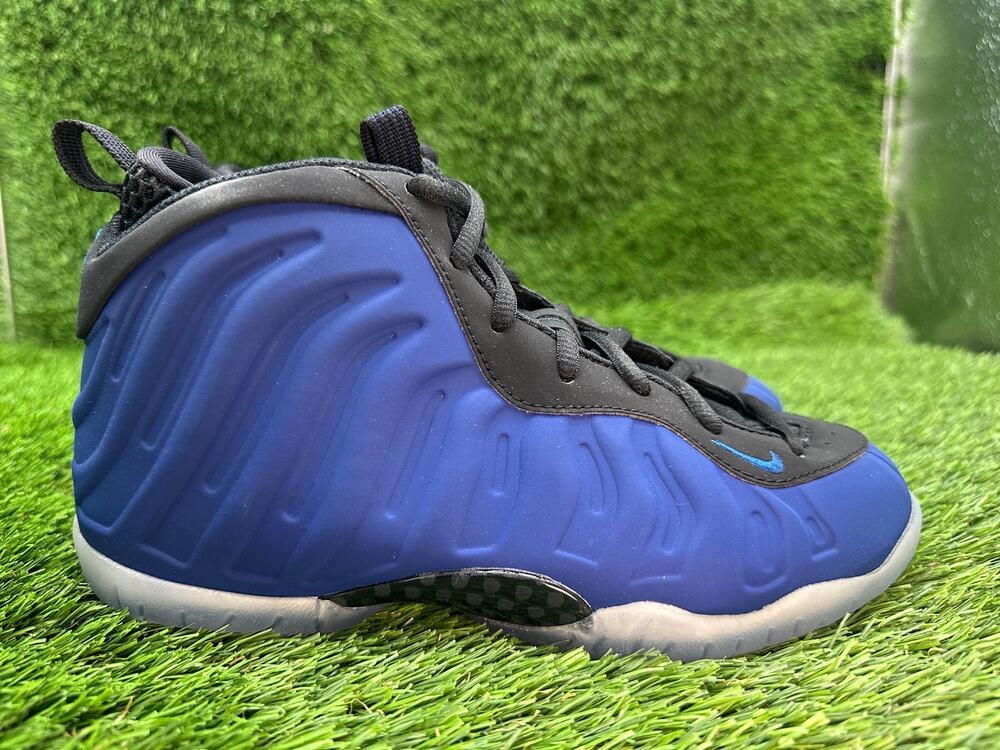 Nike Little Posite One HQ1960-400 Athletic Sneaker Shoes Boys 3Y Blue Synthetic
